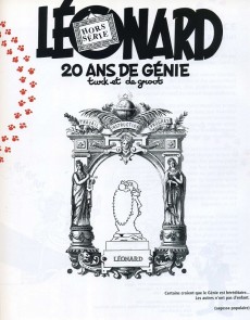 Extrait de Léonard -HS1- 20 ans de génie