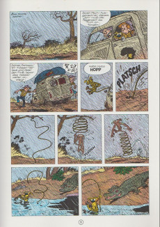 Extrait de Spirou und Fantasio  -9- Goldminen und gorillas