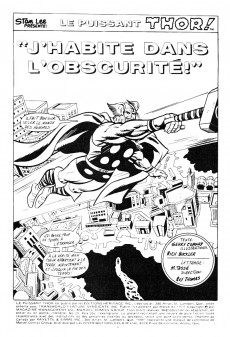 Extrait de Thor (Éditions Héritage) -39- J'habite dans l'obscurité !
