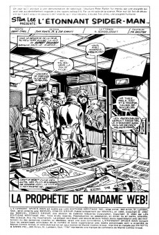 Extrait de L'Étonnant Spider-Man (Éditions Héritage) -113114- La prophétie de Madame Web !
