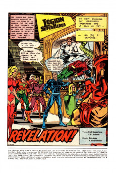 Extrait de La légion des super-héros (Éditions Héritage) -2- Révélation !