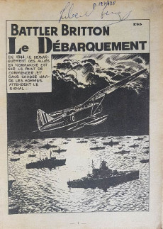 Extrait de Battler Britton (Impéria) -312- Le débarquement