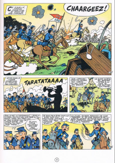 Extrait de Les tuniques Bleues -11b1989- Des bleus en noir et blanc