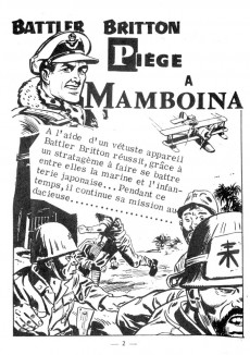 Extrait de Battler Britton (Impéria) -88- Piège à Mamboina