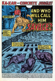 Extrait de Astonishing Tales Vol.1 (1970) -15- And who will call him Savage?