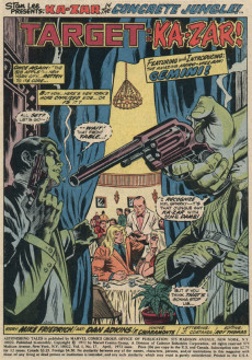 Extrait de Astonishing Tales Vol.1 (1970) -17- Target: Ka-zar