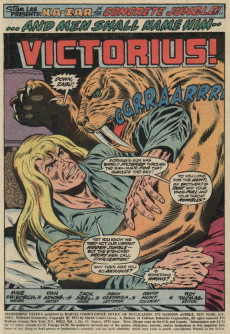 Extrait de Astonishing Tales Vol.1 (1970) -19- Victorius!