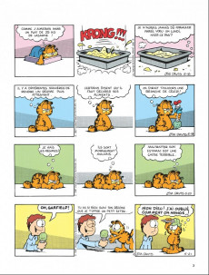 Extrait de Garfield (Dargaud) -11b2012- Ah, le farniente !