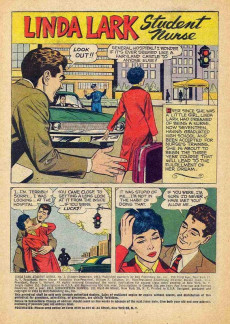 Extrait de Linda Lark Nurse (Dell - 1961) -1- Linda Lark Student Nurse