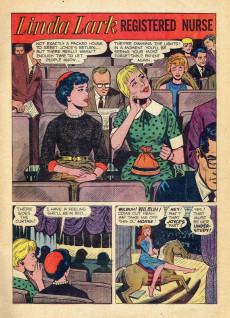 Extrait de Linda Lark Nurse (Dell - 1961) -2- Linda Lark Registered Nurse