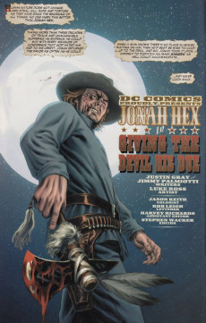 Extrait de Jonah Hex Vol.2 (DC Comics - 2006) -1- Acemetery without crosses