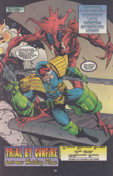 Extrait de Judge Dredd : Legends of the law (1994) -5- Trial by gunfire part one: Hatching plans