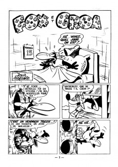 Extrait de Foxie (1re série - Artima) -32- Fox et Croa : Jour néfaste