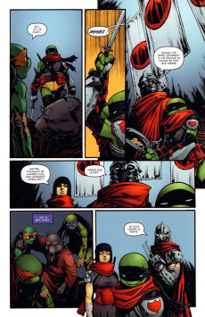 Extrait de Teenage Mutant Ninja Turtles - Les Tortues Ninja (HiComics) -2- La chute de New-York 1/2