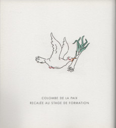 Extrait de La paix, les colombes !