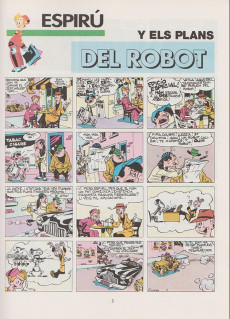 Extrait de Spirou et Fantasio (en langues régionales) -30Catalan- 4 aventures d'Espirú i Fantastic