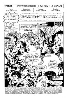 Extrait de L'invincible Iron Man (Éditions Héritage) -21- Combat royal !