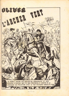Extrait de Oliver (Impéria) -339- L'Archer Vert