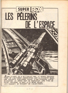 Extrait de Super Boy (2e série) -301- Les pélerins de l'espace