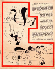 Extrait de Papoulin (Les aventures de) - Papoulin au far-west