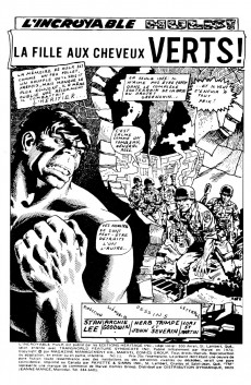 Extrait de L'incroyable Hulk (Éditions Héritage) -11- La fille aux cheveux verts