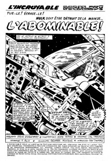 Extrait de L'incroyable Hulk (Éditions Héritage) -18- L'abominable !