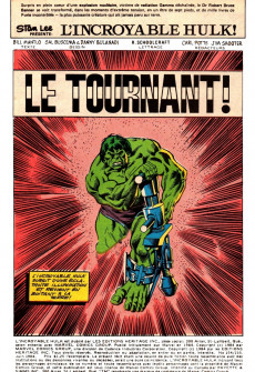 Extrait de L'incroyable Hulk (Éditions Héritage) -154155- Le tournant!