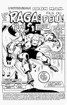 Extrait de L'invincible Iron Man (Éditions Héritage) -3- Raga: fils du feu!