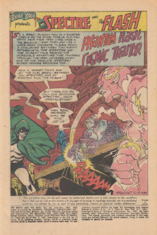 Extrait de The brave And the Bold Vol.1 (1955) -72- Phantom Flash, Cosmic Traitor