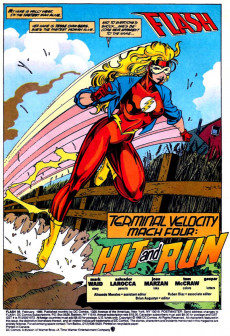 Extrait de The flash Vol.2 (1987) -98-  The Next Generation!