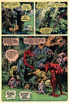 Extrait de Swamp Thing Vol.1 (DC Comics - 1972) -2- The Man Who Wanted Forever