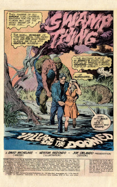 Extrait de Swamp Thing Vol.1 (DC Comics - 1972) -18- Village of the Doomed