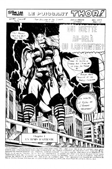 Extrait de Thor (Éditions Héritage) -45- Qui guette au-del du labyrinthe ?