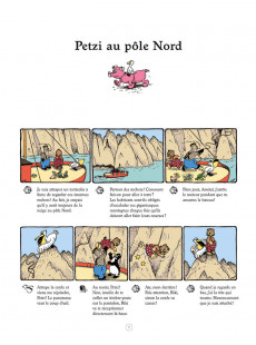 Extrait de Petzi (3e Série - Place du Sablon & Caurette) -5- Petzi au pôle Nord