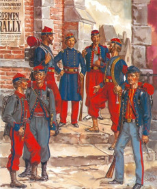 Extrait de (AUT) Funcken -U8 1- Uniformes et Armes des Soldats des États-Unis - tome 1