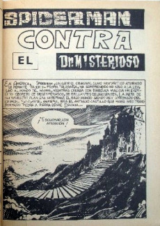 Extrait de Spider, el hombre araña (The Spider - Vértice 1973) -1- Número 1