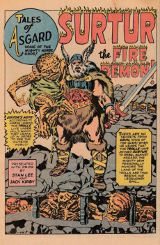 Extrait de Tales of Asgard (1968) -1- Tales of Asgard #1