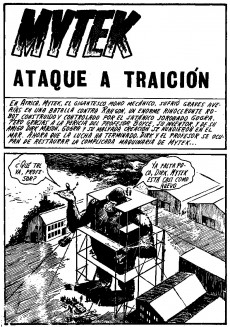 Extrait de Mytek el poderoso (Vértice - 1967) -10- Ataque a traición