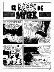 Extrait de Mytek el poderoso (Surco - 1983) -2- El regreso de Mytek