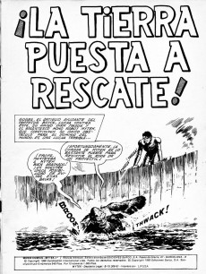 Extrait de Mytek el poderoso (Surco - 1983) -7- ¡La Tierra puesta a rescate!