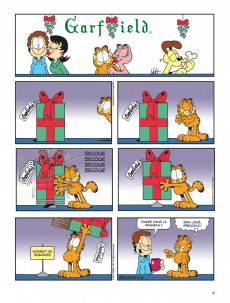 Extrait de Garfield (Dargaud) -67- Garfield voyage léger