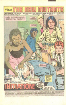 Extrait de The new Mutants (1983) -1- Initiation!