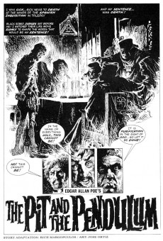 Extrait de Creepy (Warren Publishing - 1964) -69- The Pit and the Pendulum