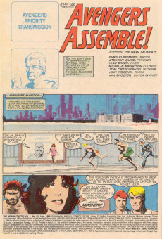 Extrait de The new Mutants (1983) -40- Avengers Assemble!