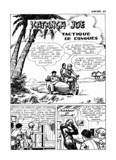 Extrait de Safari (Aventures et Voyages) -33- Katanga Joe - Tactique de dingues