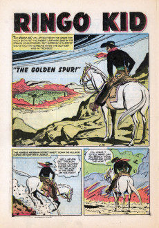 Extrait de Ringo Kid Vol 1 (Atlas - 1954) -12- The Phantom Raiders!