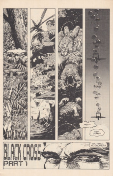 Extrait de Black Cross Special (1988) -1a- Black Cross Special #1