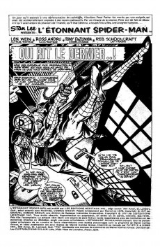 Extrait de L'Étonnant Spider-Man (Éditions Héritage) -7778- Qui rit le dernier..!