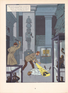 Extrait de Blake et Mortimer (Les aventures de) (Historique) -3c1969'- Le Mystère de la Grande Pyramide - 1re partie Le Paryrus de Manéthon