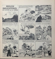 Extrait de Luc Bradefer - Brick Bradford (Editions RTP) -1IV- L'empire des Maya